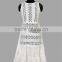 2017 new beach charming hot sexy soft 100% cotton long dress woman dress