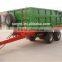 Farm tractor trailer,best price durable agricultural farm trailer with CE,dump trailer