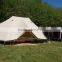6x4m Waterproof Outdoor Cotton Canvas Luxury Camping Bell Tent
