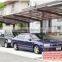 2 car double aluminum metal prefab garage car sun shade patio cover carport for motorcycle