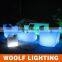 Leisure Outdoor Party Events Club Bar LED Sofa Set