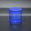 Blue aluminum cap screw cap for glass bottle