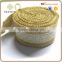 high quality jute ribbon with lace for decoration