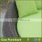 NEW design sunbed garden rattan sofa bed outdoor furniture