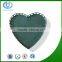 Hebei heart shape green wedding car decoration wet floral foam