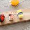 Wholesale price unfinished solid beech sushi serving tray