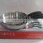 3 Pcs Stainless Steel Fry Pan/frying Pan Set