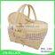 Cheap wood chip empty picnic basket