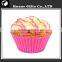 2015 Eco-friendly FDA Approved Software Baking Tool Silicone Cup Cake