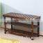 wholesale antique wooden shoe rack