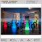 luminous led glass bar table, club table