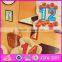 2016 new design 23 pieces educational toy wooden magnetic puzzles for toddlers W14J002