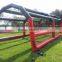 40ft length red black color inflatable batting cage with lower factory price