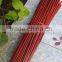 Dyed red bamboo sticks for garden&agriculture