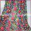 Multicolor Embroidery Design Mesh Fabric, African Lace Fabrics for Dress, Blouse