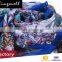 Customized Fashion Pure Digital Print Silk Scarf with Bright Vivid Colors