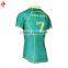 Heat Transfer Uniforms, Green Live Style,Custom Rugby Jerseys