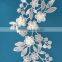 Manufacturer Supplier wedding dress lace appliques on  top manufacturer