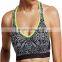 Cheap Wholesale Sports Bra Fashionable Custom Ladies Sublimation Sports Bra