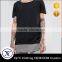 Fashion Cheap Men O-neck Tshirt Plain Lycra with Elastic