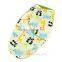 Baby Swaddle Blanket With Printed Fleece