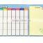 Children magic writing board cleanable stick free weekly planner board with marking pen