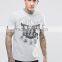 New style fashion pattern printing soft jersey man t-shirt slim fit t-shirt