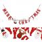 1.2 meter felt Merry Christmas XMAS bunting garland party home decoration gift