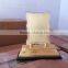 2017 New design black acrylic metal gold plated trophy with metal wooden base JKC-014