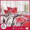 Cheap imported home texile bedding,100% polyester fiber quilt wholesale microfiber bedding set