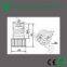 Converter E27 to GU10 lamp holder adapter