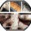 artificial dye/plain color faux rabbit fur fabric in animal fur