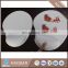 Sublimation printed mouse pad with hand rest bump with DIY logo