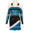 Breathable custom design cheerleading uniform for girls