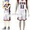 Roseteam Made Kuroko's Basketball Tetsuya Kuroko Teik Middle School Basketball Team Uniform White Number 11 Cosplay Costume