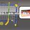 2 set soccer goal set 2 in 1 big/small