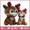 Direct Manufacturer Plush christmas deer figurines outdoor For kids