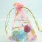 4''x5.5'' Heart Organza Wedding Party Favor Gift Candy Pouch Bags