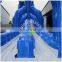 Giant blue wave slide Aier Long 23m Inflatable Water Slide with pool