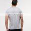 Regular fit men oil wash fashion gray tshirts oem service
