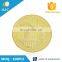 Promotional Custom Metal Engrave Gold Coin