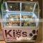 Commercial French Compressor Ice Cream Display Cabinet