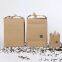 Paper box with lid tote gold gift box