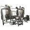 beer brew kettle and beer brewing system for beer production line