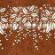Corten Steel Screen for Garden Decoration