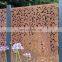 Outdoor Laser Cut Weathering Steel Panel/Corten Steel Garden Screen