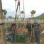 Diesel water well drilling rig/borehole drilling shallow well drills with diesel hoist