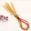 Double Heads  bamboo hand knitting needles daily necessrities  set with bamboo handle