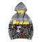 DiZNEW High Quality Custom Washed Casual Clothes Digital Printing Men Reflective Hoodie Jacket