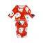 Newest Prints Baby Gowns With Knot Long Sleeve Infants Sleepwear Wholesale Toddler Pajamas Clothes bag